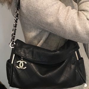 Chanel Black Lambskin Handbag